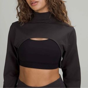Lululemon LA reversible mock neck sweater